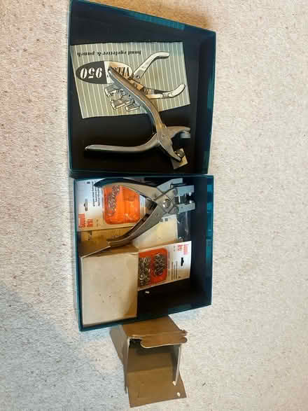 Photo of free Equipment for adding snap closures to clothing/bags etc (Sharmans Cross B91) #1