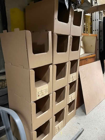 Photo of free Sturdy cardboard storage boxes (Armley LS12) #1