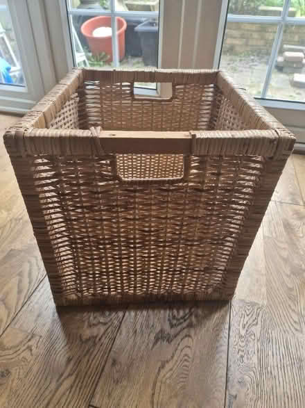 Photo of free IKEA Branas wicker basket (Perry Vale SE23) #1