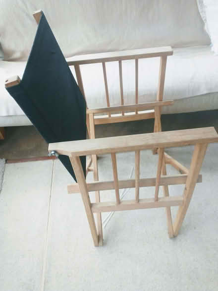 Photo of free Directors Chair needs new seat (Castlemorton Common WR13) #3