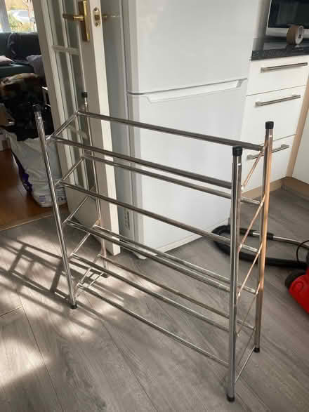 Photo of free metal extendable shoe rack (RG4) #1
