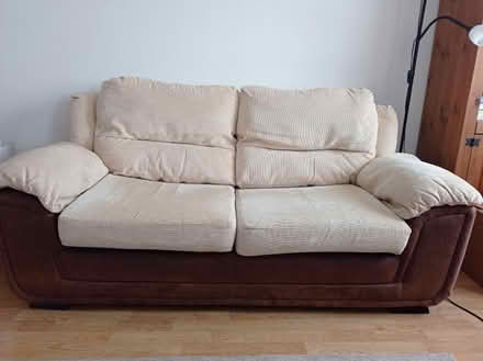 Photo of free Sofabed, armchair and stool (Greenford Broadway, UB6) #1