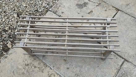 Photo of free Wooden shoe rack (Claverton) #1