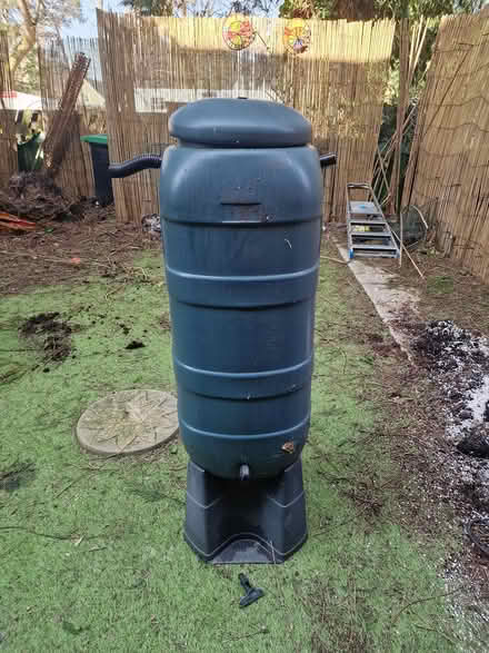 Photo of free Small water butt + stand + new tap (Bournemouth BH2) #2