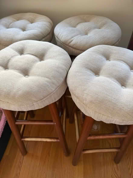 Photo of free Set of six Bar Stools (North End Boston) #1