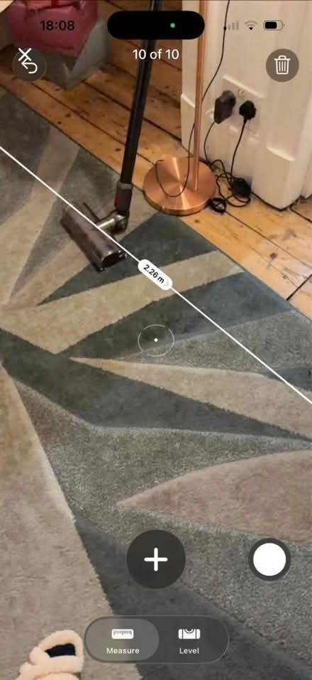 Photo of free Large blue rug (Shawlands G41) #3