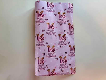 Photo of free Sweet Sixteen Wrapping Paper (Potomac, MD) #1