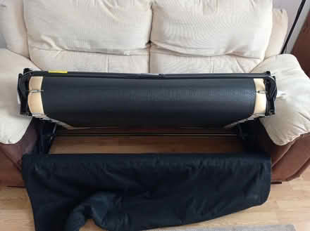 Photo of free Sofabed, armchair and stool (Greenford Broadway, UB6) #4