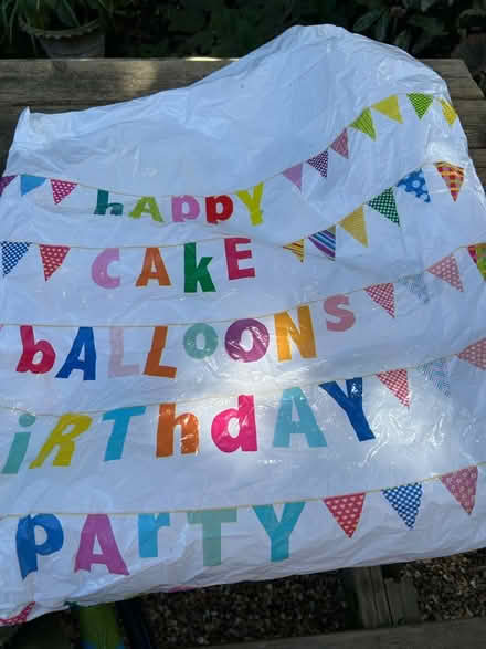 Photo of free Large Happy Birthday bag (Chichester PO19) #1