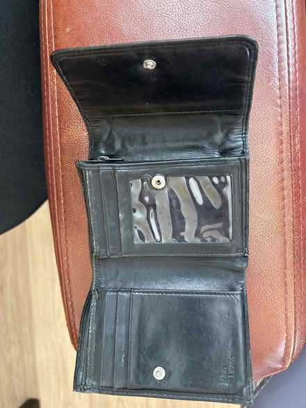 Photo of free Black real leather soft portmone (Caldecott OX14) #2