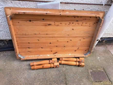 Photo of free Pine coffee table (Heswall) #2
