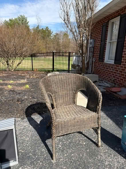 Photo of free Wicker Chair (Williamsport, MD) #1