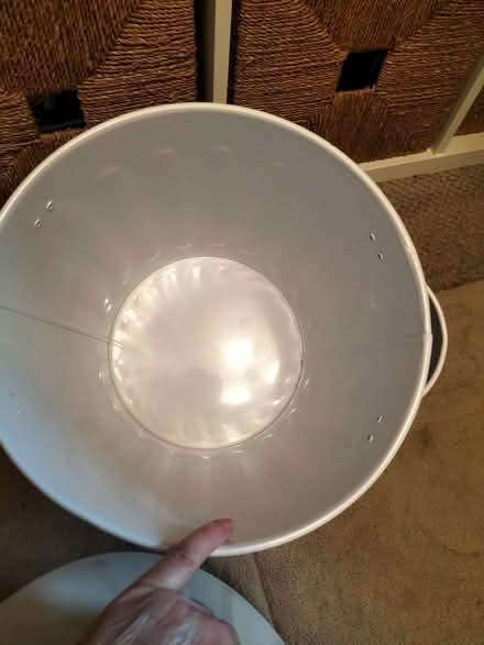 Photo of free Mini Steel Enameled Bin (Bath) #1