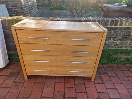 Photo of free Wooden chest of drawers (Eastbourne) #2