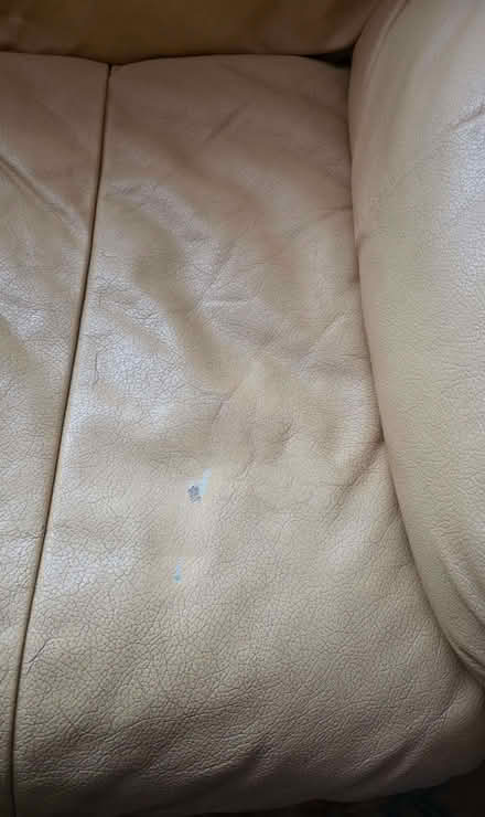 Photo of free Yellow leather armchair (Kingsbury NW9) (NW9) #2