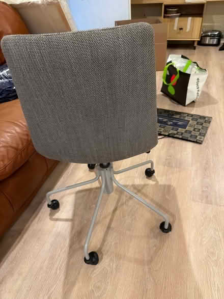 Photo of free Grey fabric desk chair (Armonk ny) #2