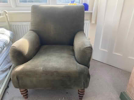 Photo of free Green Armchair (Hastings TN34) #2