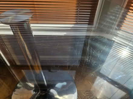 Photo of free Glass round dining table (Southsea PO5) #2