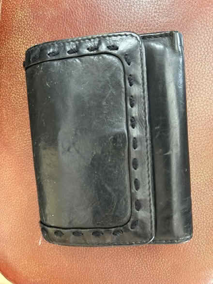 Photo of free Black real leather soft portmone (Caldecott OX14) #1