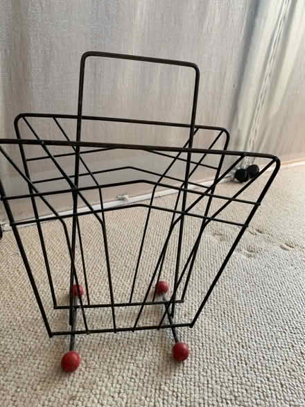 Photo of free Vintage magazine rack, candle holders & basket (Wrington BS40) #3