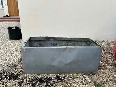 Photo of free 2x metal troughs (Uffington SN7) #1