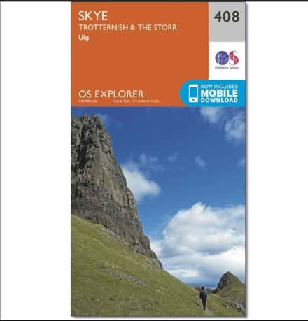 Photo of OS explorer maps of Skye (Crookes S10) #1