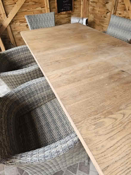 Photo of free Solid Oak Table (Rathfarnham) #2