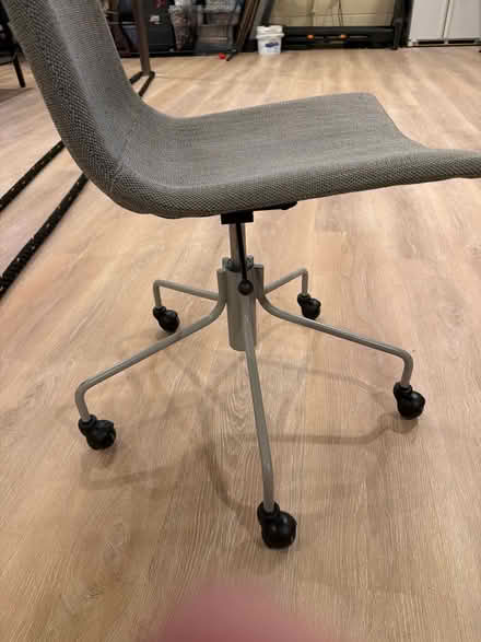 Photo of free Grey fabric desk chair (Armonk ny) #3
