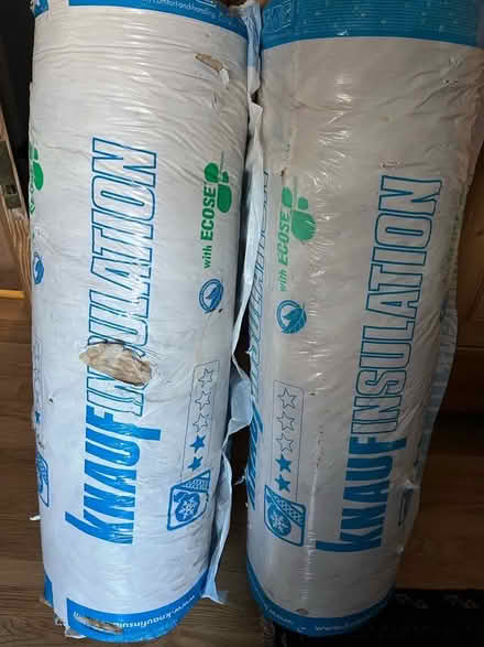 Photo of free 2 rolls of insulation (Stonehaven AB39) #1