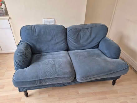 Photo of free 2 seater ikea sofa (Moss side M14) #2