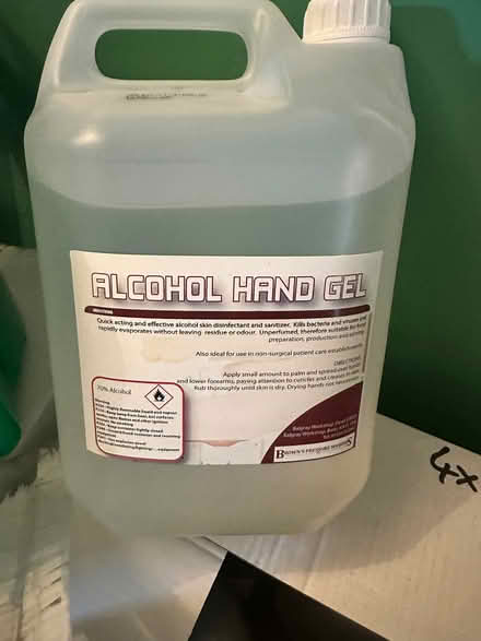 Photo of free bulk hand sanitiser 8x 5L bottles (Portobello EH15) #1