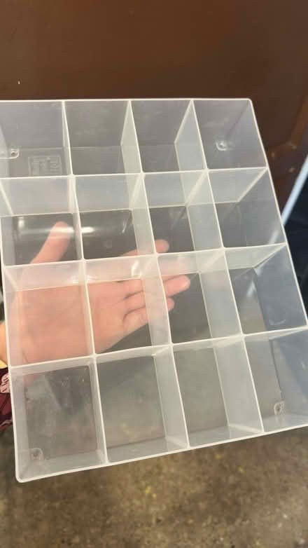 Photo of free Plastic divider container (AL4) #1