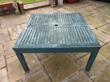 Photo of free Low Garden Table (Beccles NR34) #1