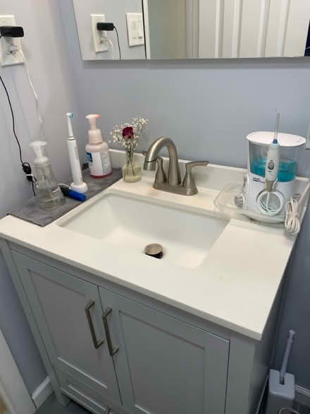 Photo of free Vanity Countertop w/Delta Faucet (Elmhurst , Queens) #1