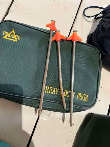 Photo of free Heavy duty camping pegs (St Margarets TW1) #1