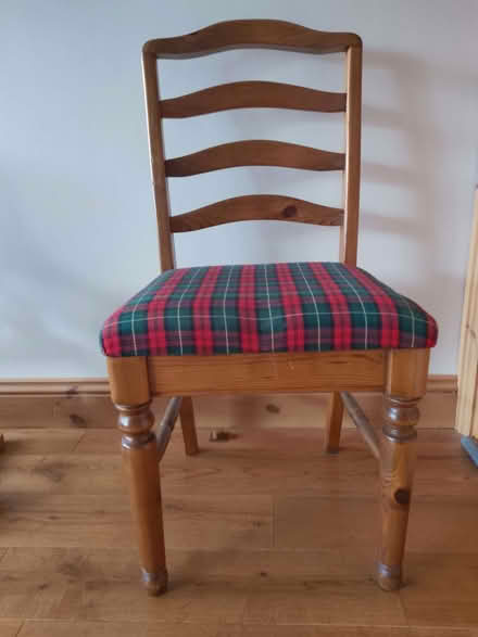 Photo of free Wooden dining chairs (Brighouse HD6) #2