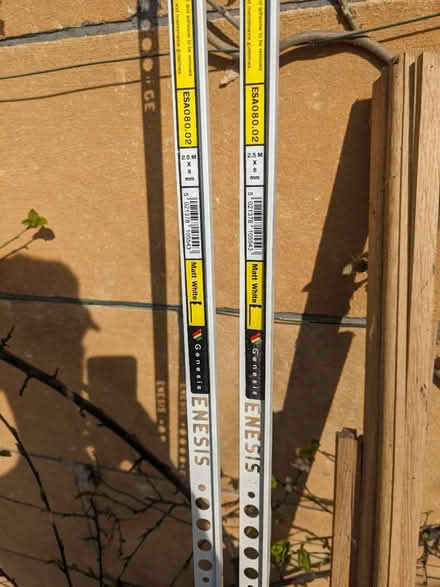 Photo of free 2 x lengths of Matt white tile edge (BA2) #1