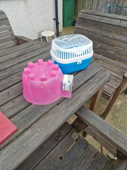 Photo of free Guinea Pig Hut and Travel box (Cornton FK9) #1