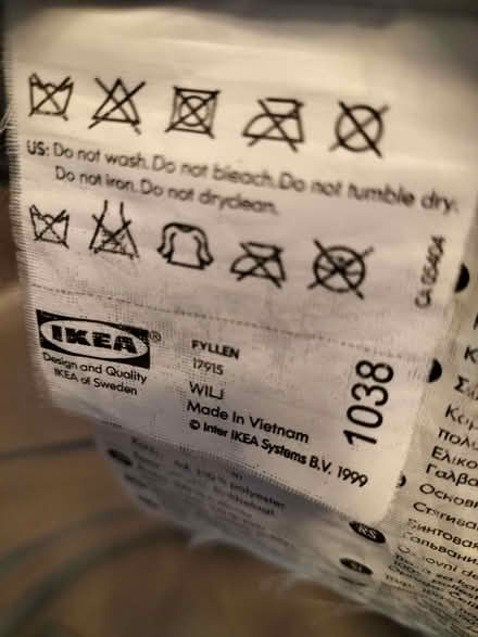 Photo of free Silver Collapsible IKEA Laundry Basket (Bath) #2