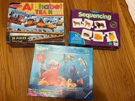 Photo of free Kids puzzles (East Somerville) #1
