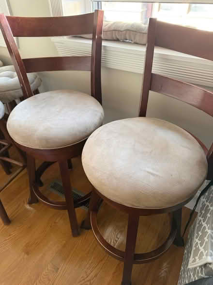Photo of free Set of six Bar Stools (North End Boston) #2