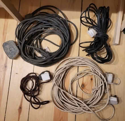 Photo of free Extension leads x 4 (Temple Street OX4) #1
