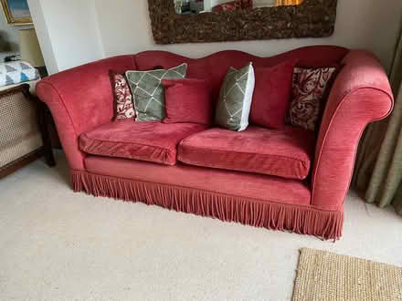 Photo of free Red Sofa (Marlborough SN8) #1
