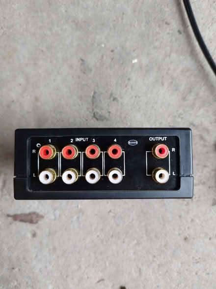 Photo of free 4-way audio input selector (SY5 Hanwood) #2