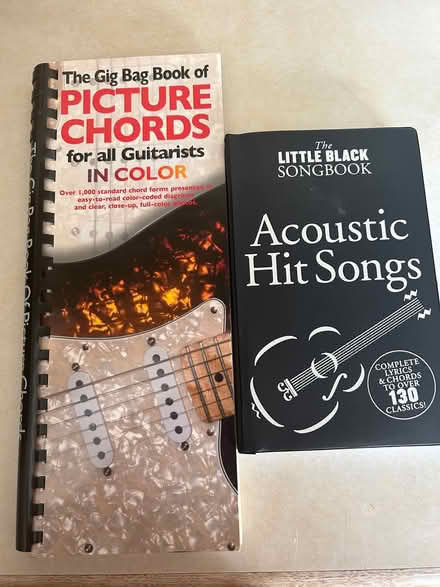 Photo of free Two Guitar/Chord Books (Colinton Mains EH13) #1