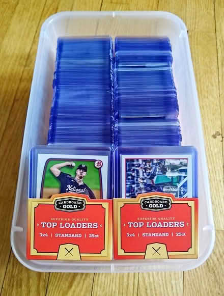 Photo of free Top loader sports card boxes (Near Mooseheart 60510) #2