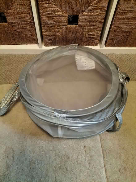 Photo of free Silver Collapsible IKEA Laundry Basket (Bath) #3