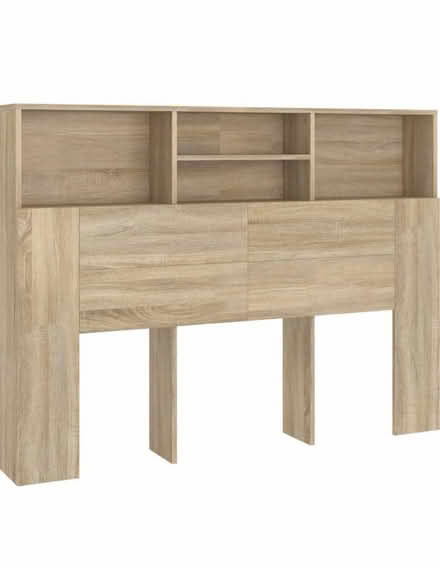 Photo of free Wooden storage headboard (Morley LS27) #1