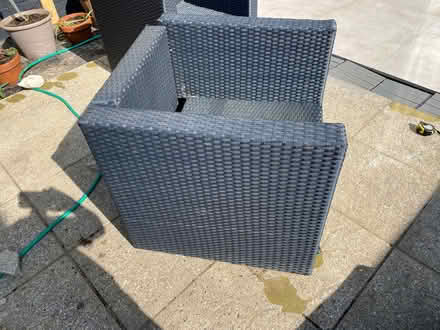 Photo of free 2 weatherproof rattan garden chairs (Seven Dials BN3) #3