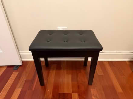 Photo of free Piano bench (Ravenswood) #1